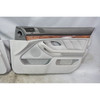 1997-2003 BMW E39 5-Series Factory Front Interior Door Panel Trim Skins Grey OEM