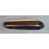 02-06 BMW E46 3-Series Convertible Rear Side Armrest Pair Brown Leather Wood OEM