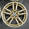 20-24 BMW X3M X4M F97 Staggered 20" Style 764M Wheel Rim Set of 4 Gold OEM 5x112