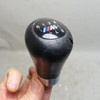 Damaged BMW E39 540i M-Sport ZHP 6-Speed Shift Knob with Leather Boot Manual OEM