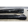 Damaged 24-25 BMW U10 X2 M-Sport Side Skirt Rocker Panel Pair Black OEM