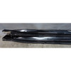 Damaged 24-25 BMW U10 X2 M-Sport Side Skirt Rocker Panel Pair Black OEM