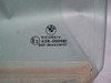 BMW E39 5-Series Right Rear Door Window Glass OEM 1997–2003 Sedan 4-Door