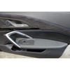 24-25 BMW U10 X2 Front Door Card Trim Panel Pair Black Leather Alcantara OEM