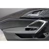 24-25 BMW U10 X2 Front Door Card Trim Panel Pair Black Leather Alcantara OEM