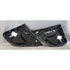 24-25 BMW U10 X2 Rear Door Card Trim Panel Pair Black Leather Blue Stitch OEM