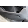 24-25 BMW U10 X2 Rear Door Card Trim Panel Pair Black Leather Blue Stitch OEM
