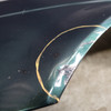 Damaged 99-01 BMW E46 3-Series 4dr Left Front Fender Panel Oxford Green OEM