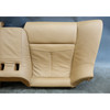 08-10 BMW E63 E64 650i Rear seat Bottom Bench Saddle Brown Precision Leather OEM
