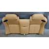 08-10 BMW E63 E64 650i Rear Seat Backrest Cushion Pad Saddle Brown Leather OEM