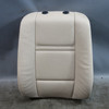08-14 BMW E70 X5 X6 Front Right Seat Backrest Cushion Oyster Beige Leather OEM