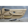 Damaged 1998-2002 BMW Z3 Roadster Coupe Interior Door Panel Trim Pair Beige OE