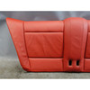 2009-2011 BMW E88 1-Series Convertible Rear Seat Bottom Cushion Red Leather OEM