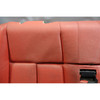 Damaged 09-13 BMW E88 1-Series Convertible Rear Seat Backrest Red Leather OEM