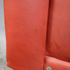 Damaged 09-13 BMW E88 1-Series Convertible Rear Seat Backrest Red Leather OEM