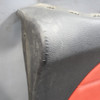 09-13 BMW E88 1-Series Convertible Rear Seat Side Trim Panels Red Leather OEM