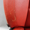 09-13 BMW E88 1-Series Factory Front Seat Pair Coral Red Leather Heated OEM