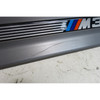 1998-1999 BMW E36 M3 Convertible Door Sill Entry Cover Trim Pair Grey OEM