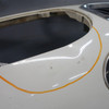 Damaged 03-06 BMW E46 3-Series 2dr Late Model Front Hood Cover Alpine White OE