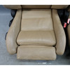 87-93 BMW E30 Convertible Front Sport Seat Pair Natur Beige Leather OEM