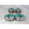 BMW G30 5-Series Factory ATE Front Rear Brake Caliper Set Green 2017-2023