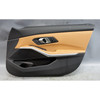 Damaged 19-25 BMW G20 3-Series Front Right Door Card Panel Trim Cognac Brown OEM