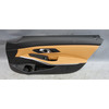 Damaged 19-25 BMW G20 3-Series Front Right Door Card Panel Trim Cognac Brown OEM