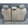 12-18 BMW F30 3-Series Sedan Rear Folding Seat Backrest Oyster Beige Heated OEM