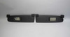BMW E89 Z4 Roadster Interior Sun Visor Pair Left Right Black 2009-2016 USED OEM