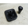 1996-2002 BMW Z3 ///M 5 Speed Shifter Knob Boot Black Leather Factory OEM