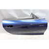 09-16 BMW E89 Z4 Roadster Right Passenger Outside Door Shell Deep Sea Blue OEM