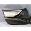 12-18 BMW F30 3-Series F31 Front Interior Door Panels Oyster Beige Leather OEM