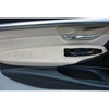 12-18 BMW F30 3-Series F31 Front Interior Door Panels Oyster Beige Leather OEM