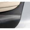 12-18 BMW F30 3-Series F31 Front Interior Door Panels Oyster Beige Leather OEM