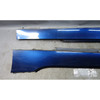 09-16 BMW E89 Z4 Roadster Outside Side Skirt Rocker Panel Pair Deep Sea Blue OEM