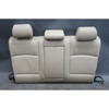 14-16 BMW F10 5-Series LCI Rear Seat Backrest Ivory White Napa Leather OEM