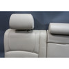 14-16 BMW F10 5-Series LCI Rear Seat Backrest Ivory White Napa Leather OEM