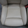14-16 BMW F10 5-Series F07 Front Comfort Seat Pair Ivory White Napa Leather OEM
