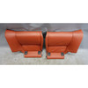 Damaged 2008-2013 BMW E92 M3 Rear Seat Bottom Bench Pads Fox Red Leather OEM