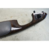 BMW E46 3-Series Coupe Door Armrest Pair Grey Leather Myrtle Wood 2000-2006 OEM