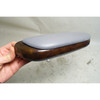 BMW E46 Convertible Rear Side Armrest Pair Grey Leather Myrtle Wood 2000-2006 OE