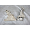 BMW M54 Engine Arm Motor Mount Bracket Pair Left Right 1999-2006 E46 E85 Z4 OEM