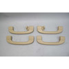 1998-2003 BMW E39 5-Series Interior Roof Ceiling Grab Handle Set Light Beige