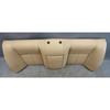 1997-2003 BMW E39 5-Series Sedan Fixed Rear Seat Backrest Sand Beige Leather OEM