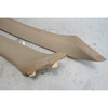 Damaged 06-12 BMW E90 E91 3-Series A Pillar Trim Cover Pair Front Beige OEM
