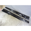 Damaged 2008-2013 BMW E92 M3 Coupe Side Skirt Rocker Panel Pair Jet Black 2 OEM
