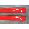 1992-1999 BMW E36 3-Series Exterior Side Skirt Rocker Panel Pair Hellrot Red OEM