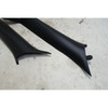 2003-2008 BMW E85 Z4 Roadster A-Pillar Column Trim Covers Black OEM