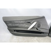 BMW Z4 E85 E86 Roadster Coupe Door Panel Card Leather Trim Pair Black 2003-2008