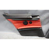 07-13 BMW E92 3-Series 2door Interior Rear Lateral Trim Panel Red Leather OEM